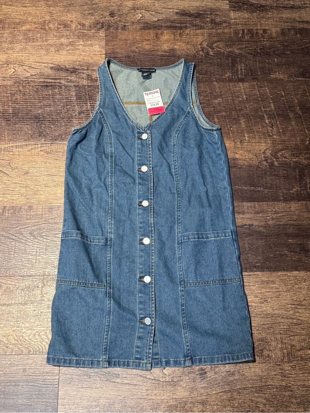 Sincerely Jules Denim Button Up Dress